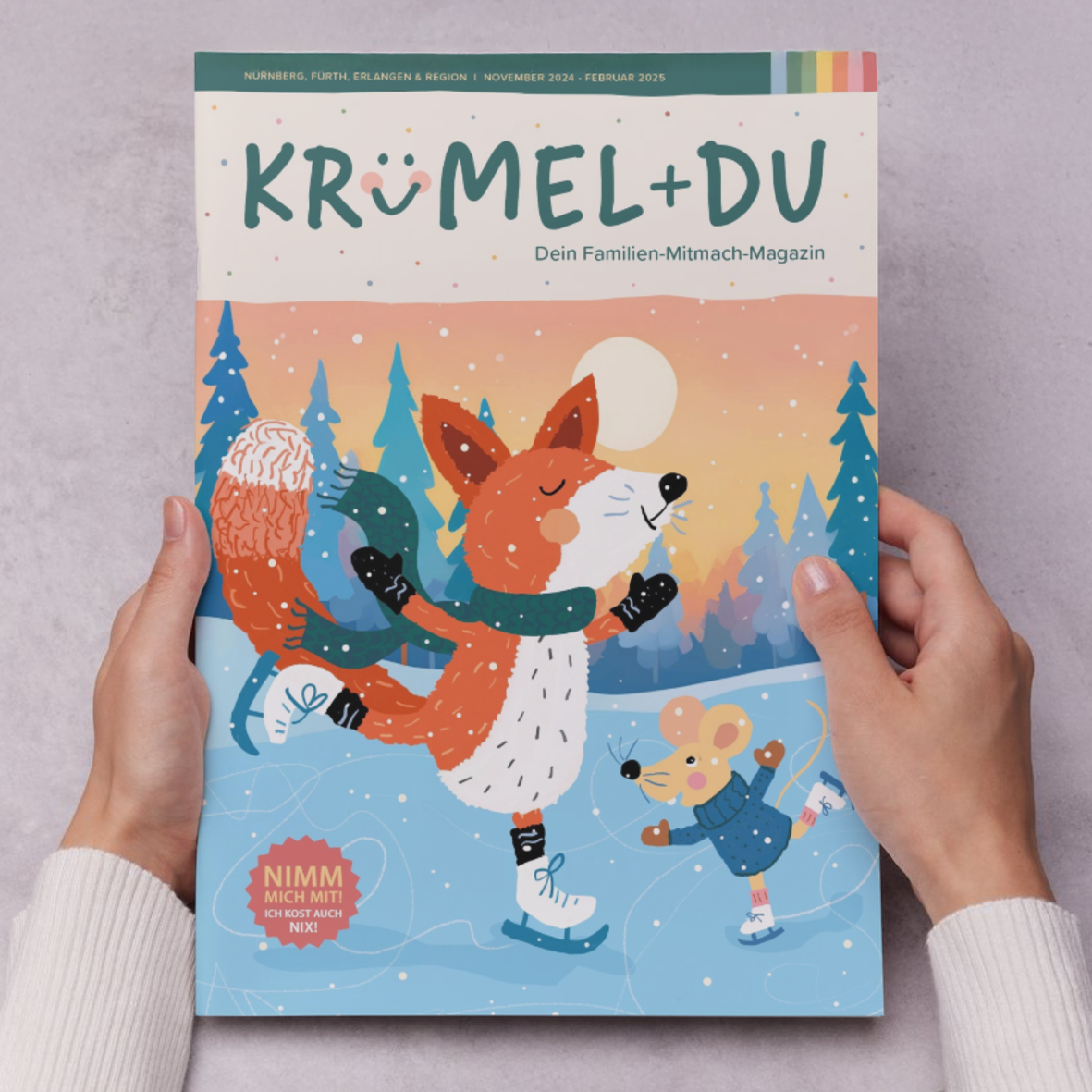 Krümel + Du Winterausgabe Fuchs